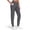 Grey, variant on Yoga Joggers Women Athletic Leggings Pants Elastic Crossover High Waisted Tapered Lounge Pants with Pockets