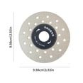 thumbnail image 3 of Widened Metal Cutting and Grinding Disc Set, 3PCS Angle Grinder Abrasive Wheel for Ceramic Tile, Rock Slab, Stone & Steel, Durable All-Purpose Circular Blade for Heavy Duty Construction & Masonry, 3 of 8