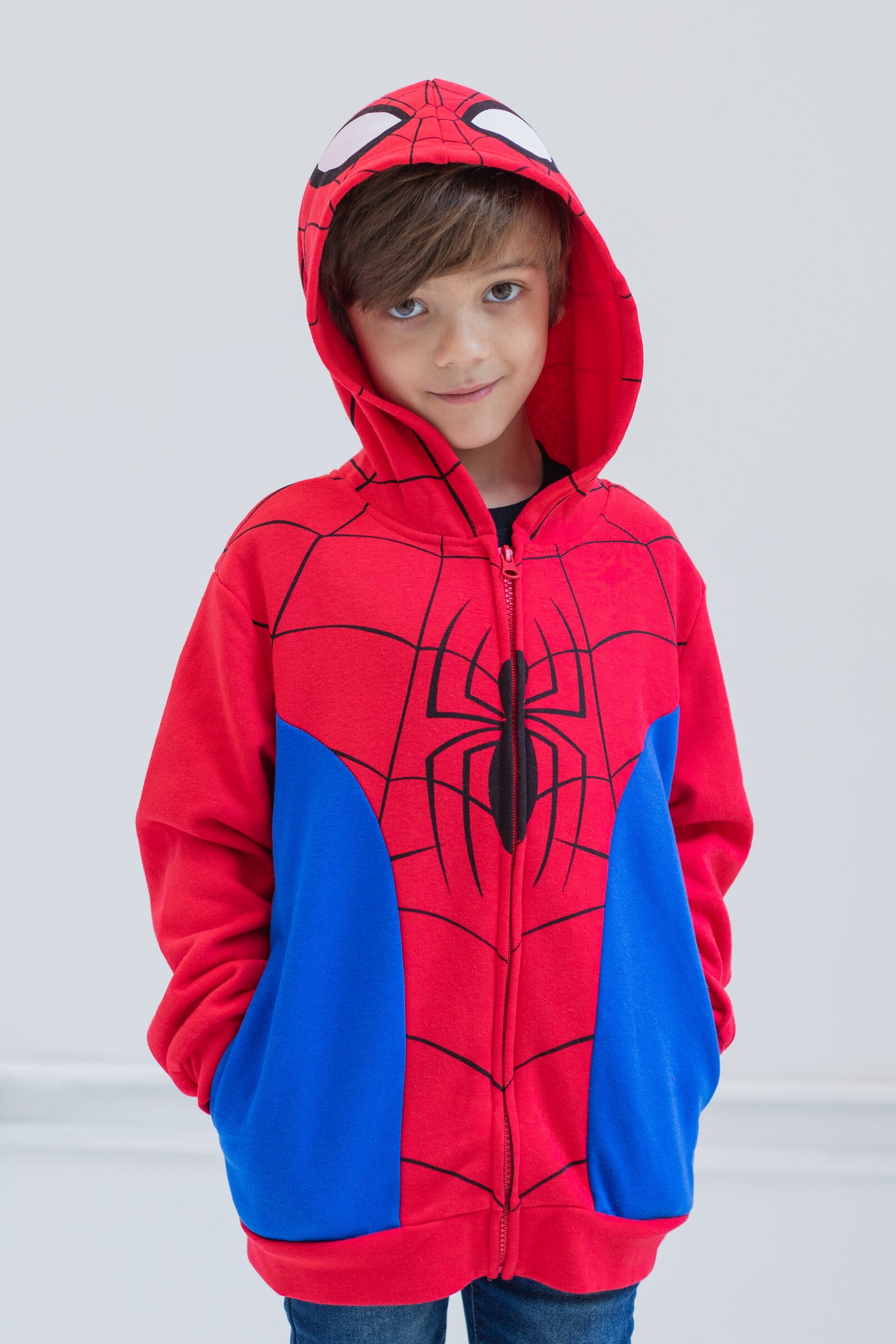 Kids best sale spiderman sweatshirt