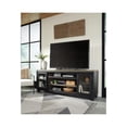 thumbnail image 6 of Bowery Hill Wood TV Stand TVs up to 95" in Grayish Brown and Black, 6 of 8
