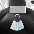 thumbnail image 3 of LOVIVER Phone Mount for Car Back Seat 360 Degrees Rotation Tablet Stand Cradle for , White, 3 of 8