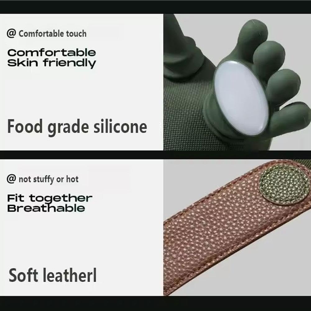 Bionic Hand Heating Massage Device, Portable Shiatsu Neck and Back Massager, Electric Deep Tissue 4D Kneading Massage, for Pain Relief and Muscle Relax