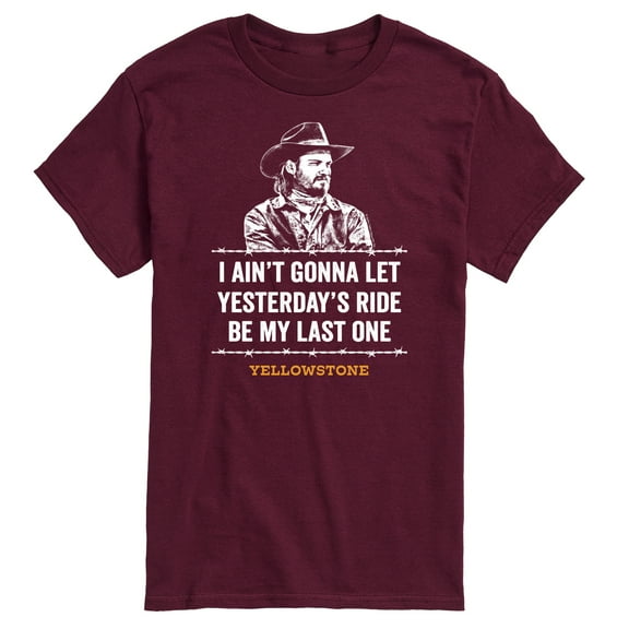 Yellowstone - Kayce Yesterdays Ride - Men's Short Sleeve Graphic T-Shirt