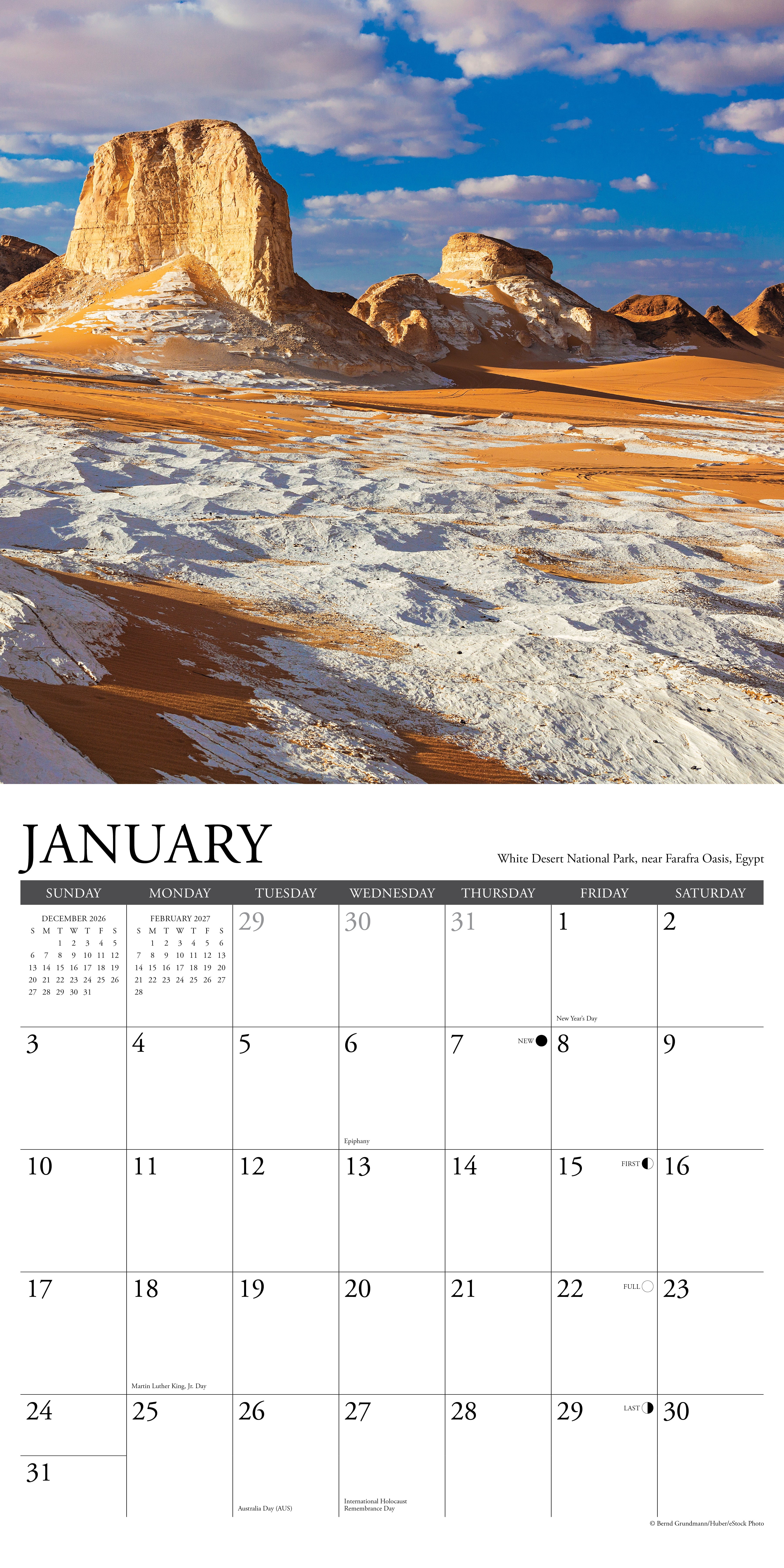 Willow Creek Press, Africa 2027 Wall Calendar