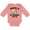 Mauve, variant on Bahamas Vacation Souvenir Gift Boys or Girls Long Sleeve Baby Bodysuit