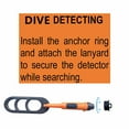 thumbnail image 6 of Waterproof Scuba Metal Detector Underwater Dive Pulse Pinpointer (back/orange), 6 of 8