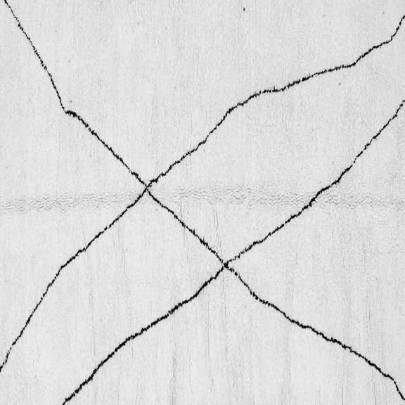 Ahgly Company Indoor Square Solid Gray Modern Area Rugs, 8' Square