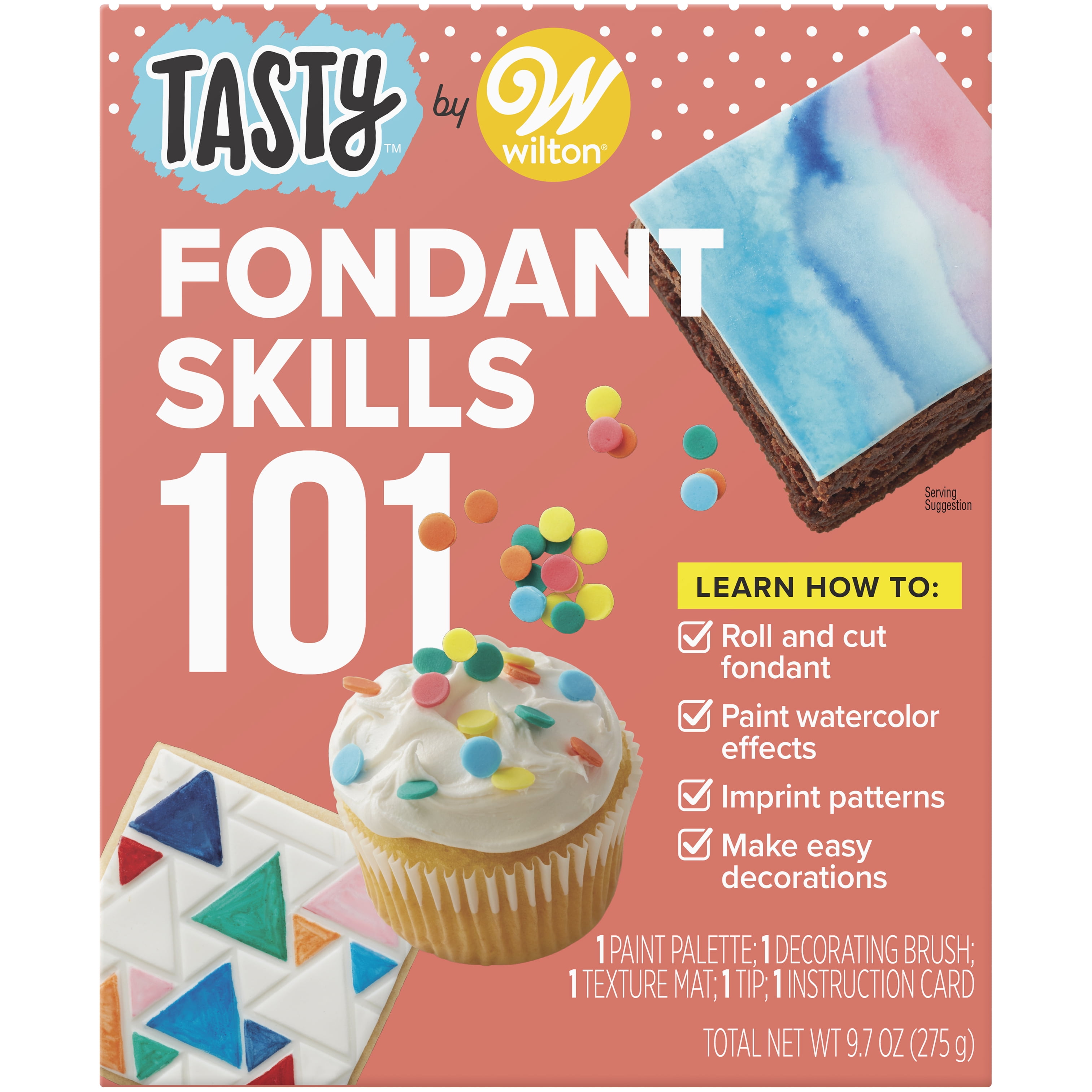 Tasty By Wilton Fondant 101 Kit Walmart Com Walmart Com