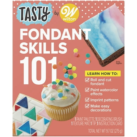 Tasty By Wilton Fondant 101 Kit Walmart Com
