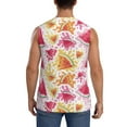 thumbnail image 4 of Fotbe Men's Watermelon Print Men's Sleeveless Muscle Tank Tops Casual T-Shirts for Gym Workout Beach-Medium, 4 of 8