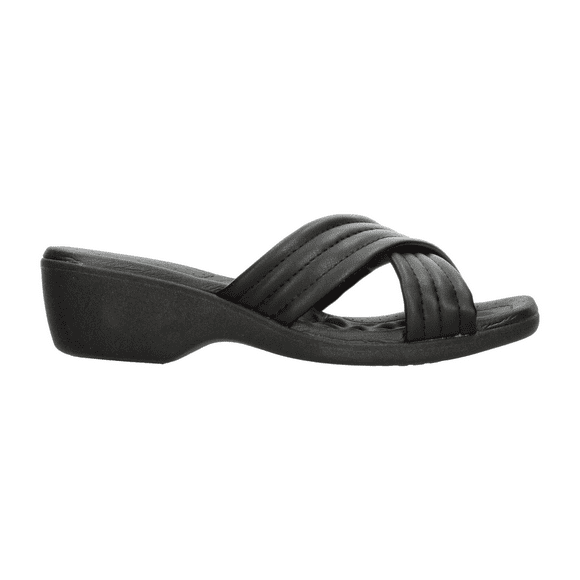 Sandalias Beira Rio Mujer Negro Plataforma 4.5cm negro 24.5