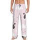 thumbnail image 1 of Fotbe Cute Panda Pantalones de Pijama para Hombre, Pantalones de Dormir, Pantalones de Casa con Cintura Ajustable y Bolsillos-3X-Large, 1 of 6