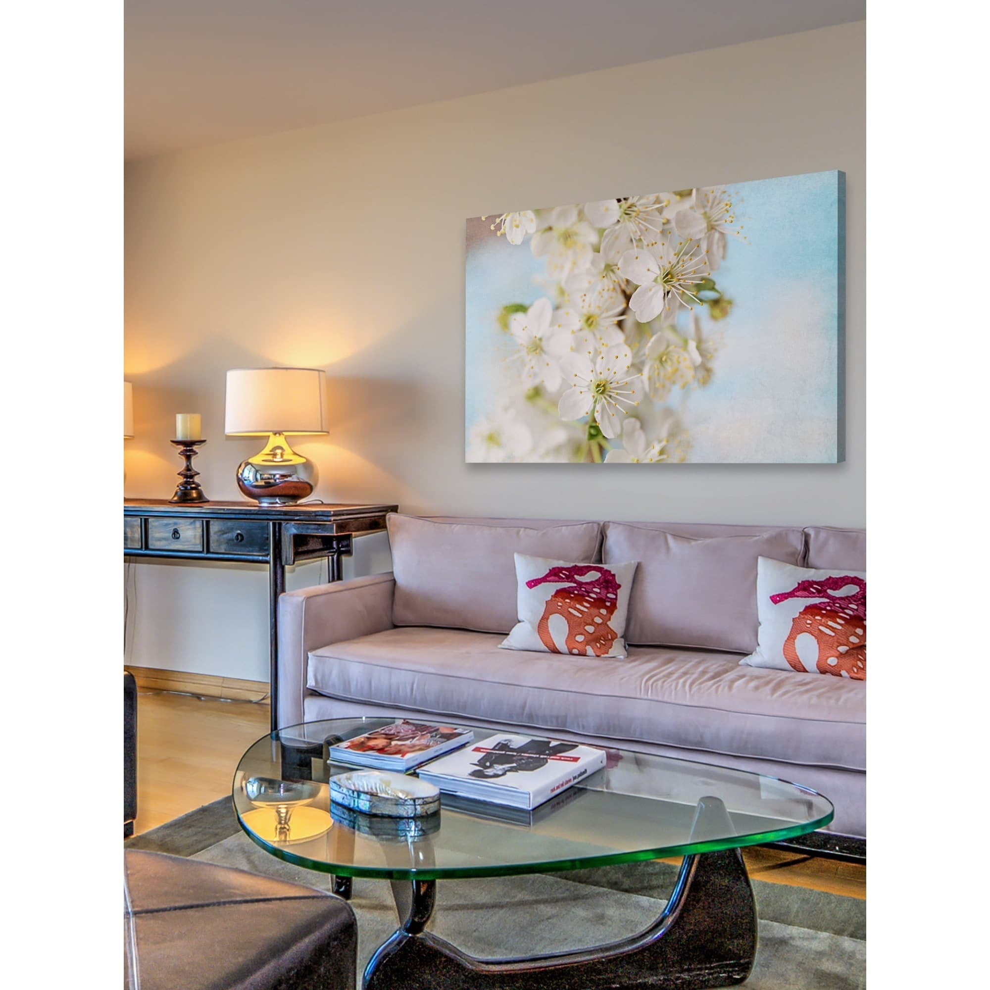 "Springtime" Painting Print on Wrapped Canvas