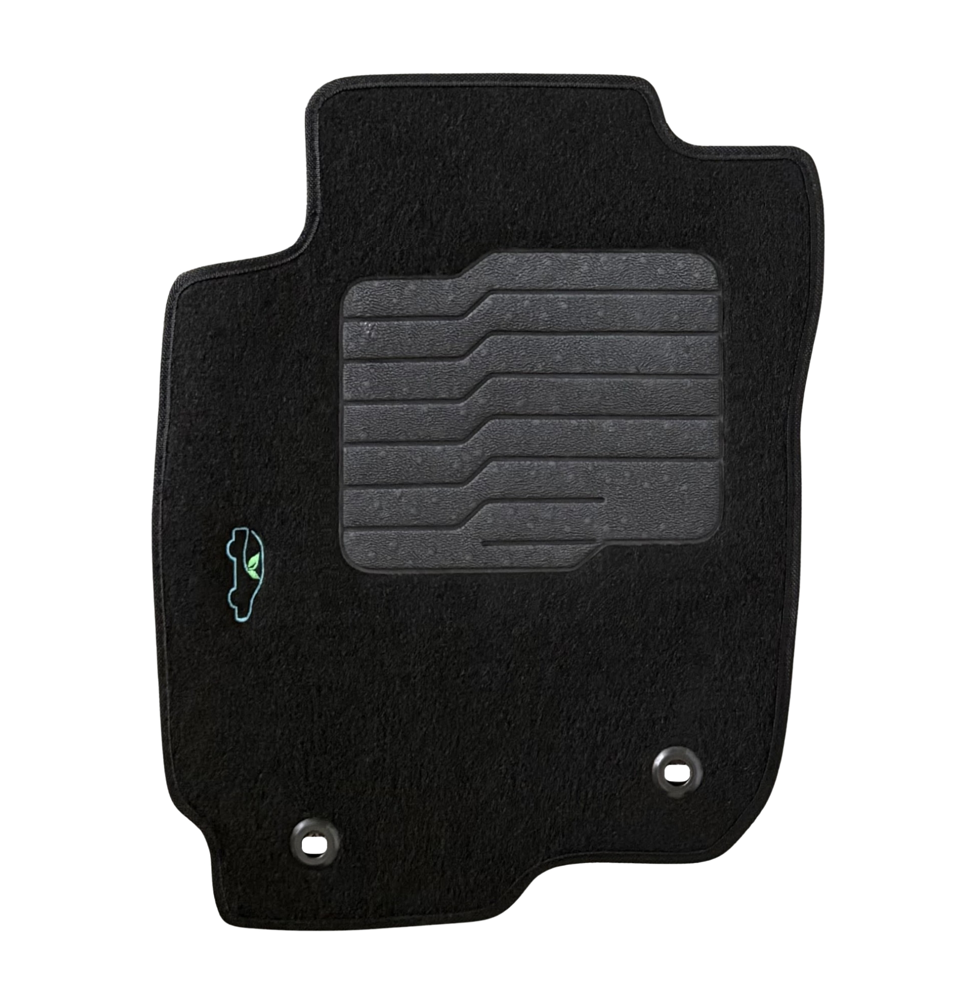 ecoMats Carpet Floor Mats for 2013 to 2018 Toyota Rav-4 with Safety Locks, Front and Rear, Black, Perfect Fit RAV4
