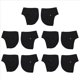 thumbnail image 1 of 10X Soporte de Tobillo Protección de Tobillo Elástico Abrazadera Negro Banda Salud Soporte Vendaje del Pie, 1 of 5