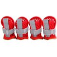 thumbnail image 5 of 2 pares de botas para perros, zapatos para perros, zapatos para perros pequeños, zapatos para perros grandes, rojo, talla 1, 5 of 5