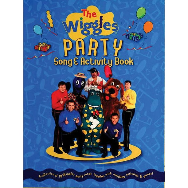 The Wiggles Party Song and Activity Book : P/V/G - Walmart.com