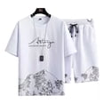 thumbnail image 1 of Conjunto De Camiseta Y Pantalón De Hombre, Chándal Hip Hop, 1 of 8
