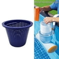 thumbnail image 2 of koolsoo Panier Passoire Fournitures de Piscine Professionnel Bleu Rond Maille Fine Plastique Nettoyage, 2 of 9
