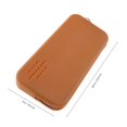 thumbnail image 2 of Makeup Brush Holder Travel for Storage Silicone Makeup Brush Holder Brown Case, 2 of 4