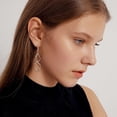 thumbnail image 6 of YYKihy Gold Earrings For Women Threader Earrings Earrings Large Earrings Drop Dangle Earrings For Women Trendy, 6 of 9