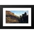 thumbnail image 2 of Aaron Draper Shattuck 18x11 Black Modern Framed Museum Art Print Titled - Berkshire Foothills, Full Moon Over Meadowbrook (1864), 2 of 5