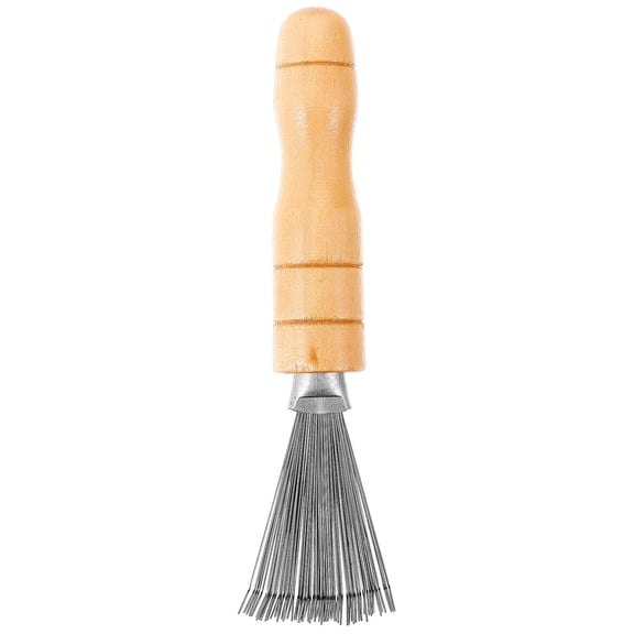 MERRYHAPY Wooden Floral Cleaning Rake for Flower Arrangement, 1 Piece, Garden Tool for Easy Debris Removal