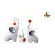 thumbnail image 1 of Colección de esculturas majestuosas de elefantes y caballos, estatuas de animales, artesanías para escritorio, sala de estar, dormitorio, oficina, est, 1 of 8