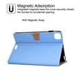 thumbnail image 4 of GSFY Case for 2024 iPad Air 11 Inch 6th Gen (M2), Smart PU Leather Wallet Stand Protective Book Case Auto Sleep Wake for iPad Air 11 6th/ iPad Air 10.9 4th &5th/ iPad Pro 11 (2018-2022), GX-Blue, 4 of 9
