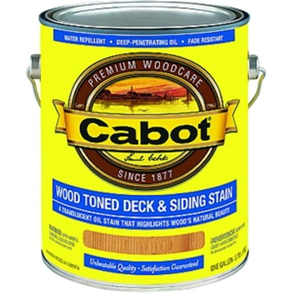 Cabot 13002 1 Gallon&#44; Cedar Wood Toned Deck & Siding Stain