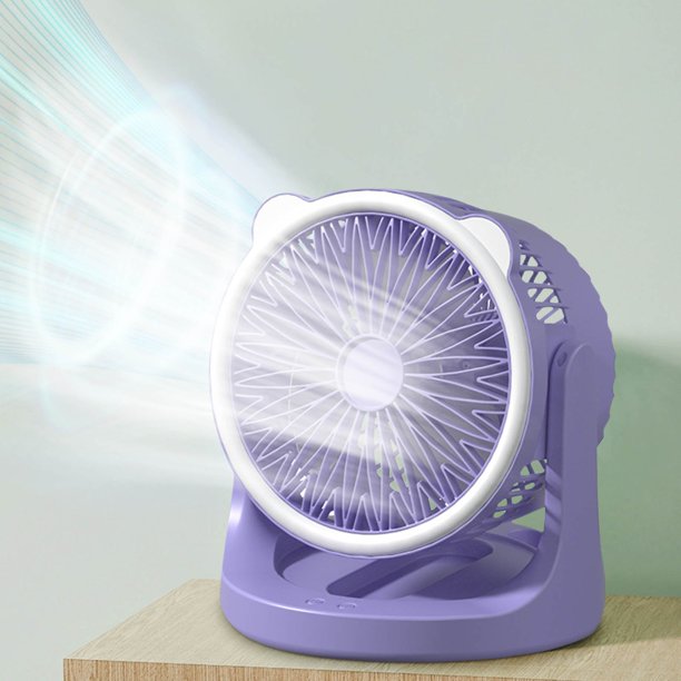 Tepsmf Desktop Small Fan Dormitory Fan WallMounted Mini Small Ceiling