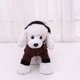 thumbnail image 3 of TopLLC Pet Dog Hooded Printed Sweater Small Dog Teddy Pet Sweater Clothes, 3 of 9