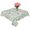 Mint Green Gray Green Light Pink, variant on Pink Flowers Table Cloth Waterproof Tablecloths, Green Country Botanical Floral Leaves Tablecloth Dining Table Cover for Kitchen Party Tabletop Outdoor, Rectangle Tablecloth 60x120 Inch