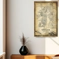 thumbnail image 4 of Verrado Vintage Map Prints Canvas, Arizona Map Art Canvas, Canvas, Verrado Map City style vintage Canvas , Canvas Wall Art, Street Map Artwork Canvas, 4 of 6