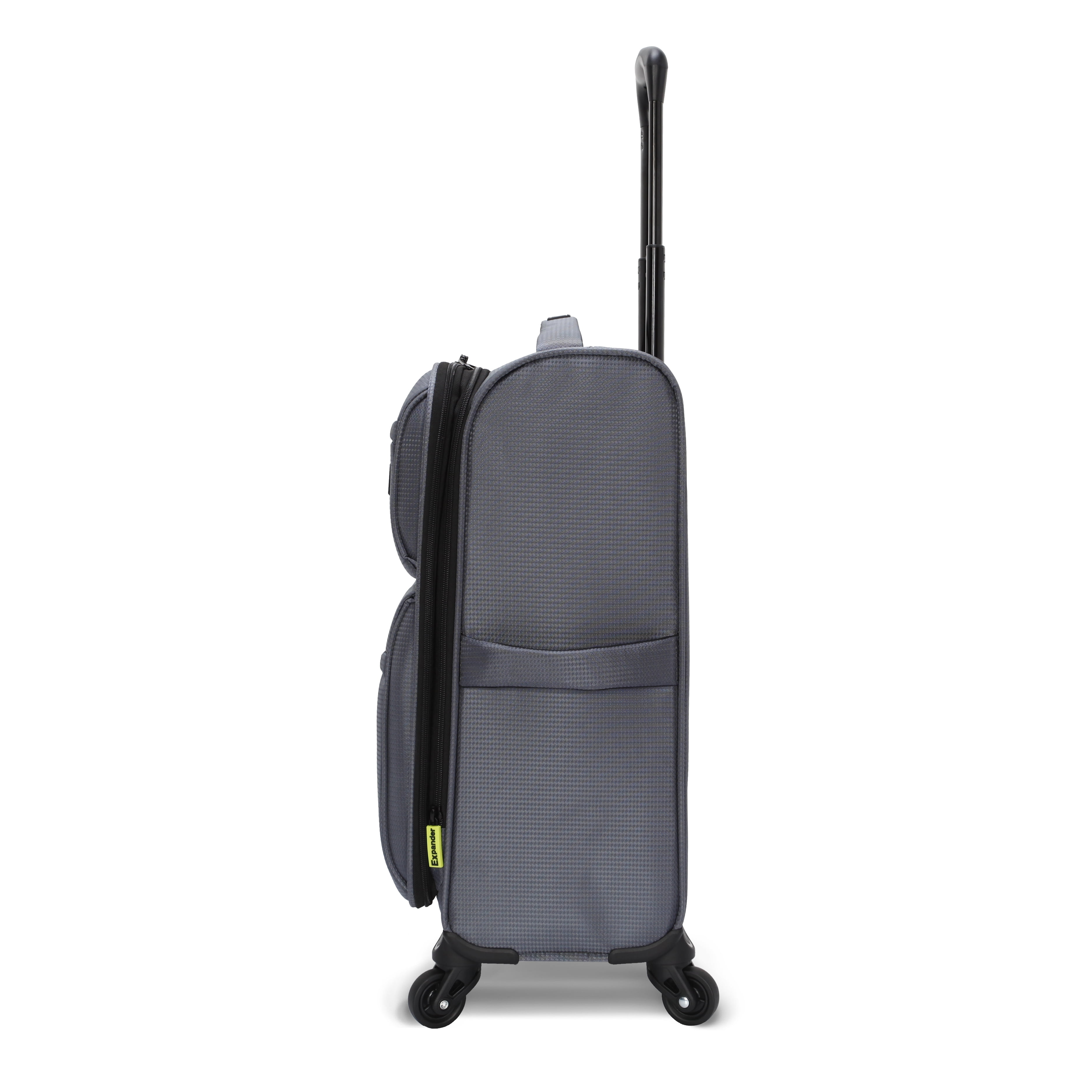 Protege Trulite 20" Lightweight Carry On Luggage Grey, 23" x 9" x 14.25", 4.7lbs