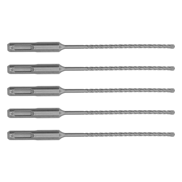 Juego de brocas, 5 piezas, brocas para martillo rotatorio, brocas para martillo rotatorio, brocas para hormigón, funcionalidad de alta precisión