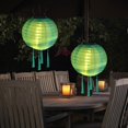 thumbnail image 4 of Linterna 12 pulgadas LED Solar impermeable al aire libre colgante global azul claro, 4 of 8