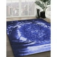 thumbnail image 2 of Ahgly Company Indoor Square Patterned Light Slate Blue Area Rugs, 8' Square, 2 of 6