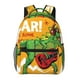 thumbnail image 1 of Easygdp Cool Dinosaur Playing Guitar Mochila Ergonómica Versátil para Laptop - Múltiples Bolsillos, Correas Ajustables, Unisex para Escuela, Viajes y Actividades al Aire Libre-One Size, 1 of 5