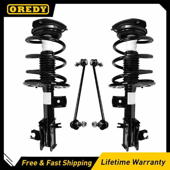 OREDY 4PC Front Struts & Sway Bar Links Kit for 2007-2010 2011 2012 2013 Nissan Altima - 172393 172392 K750095 K750094
