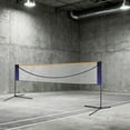 thumbnail image 2 of Miumaeov 20ft Badminton Net Portable Volleyball Tennis Net Set Height Adjustable W/ Carry Bag and Stand, 2 of 12