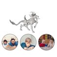 thumbnail image 3 of Steel 3D Metal Puzzle Puzzle Animal Small Metal Stainless DIY Toys Mini Model Puzzle Toy, 3 of 9