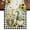 Green Yellow Ivory, variant on Table Runners 36 Inches Long Dress Scarves, Sunflower Gnomes Farmhouse Kitchen Table Runner, Short Coffee Tablerunners, Spring Farmhouse Daisy Leaf Wooden Grain 13x36 Inch