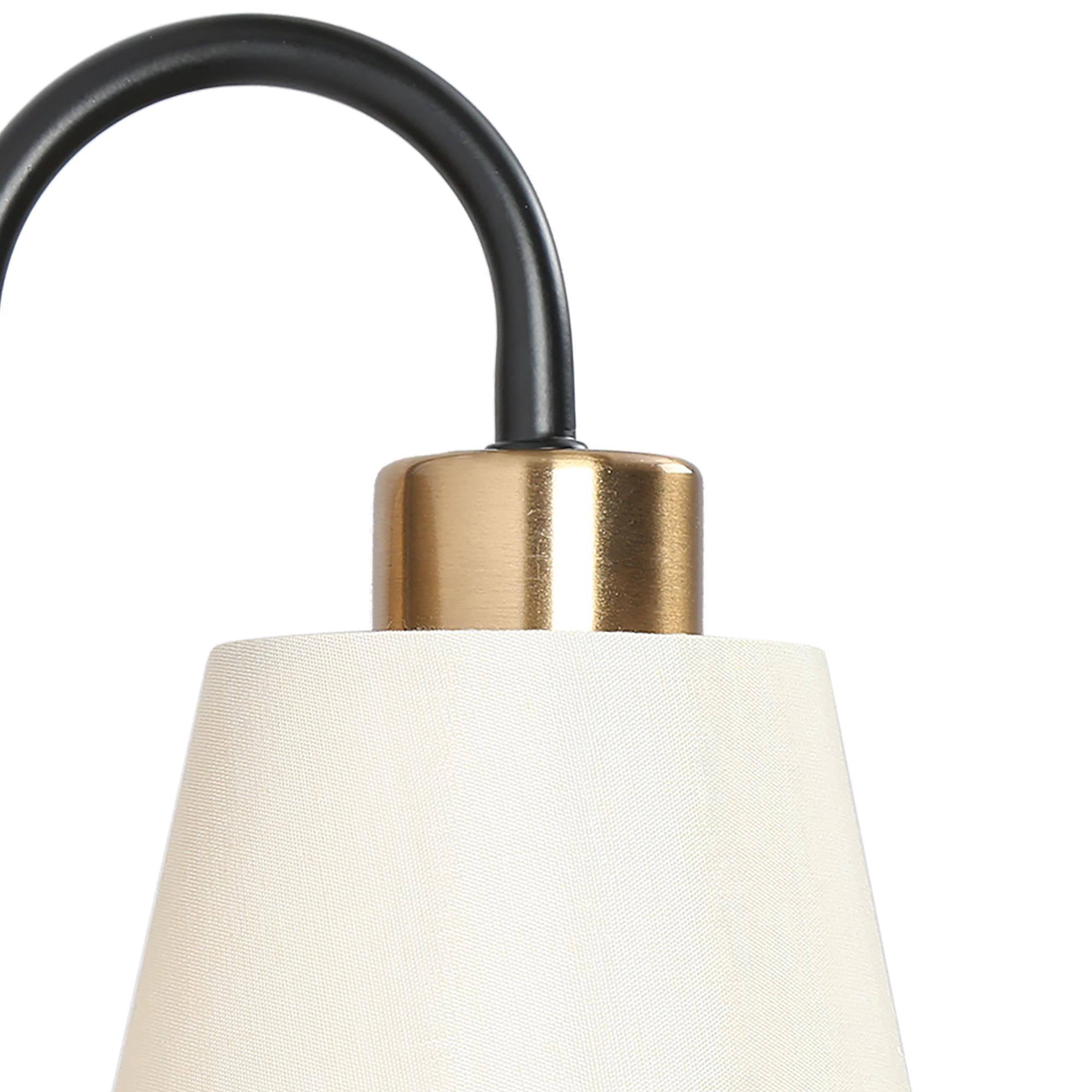 LNC Jacarmellia 5-in W 1-Light Polished Gold Modern/Contemporary LED Wall Sconce