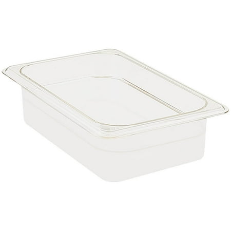Cambro 1/4 GN Polycarbonate Hotel Pan, 2.5