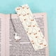 thumbnail image 3 of Separador de libros NUBARKO lindo ganso crema metálico beige 13x3,5 cm, 3 of 7