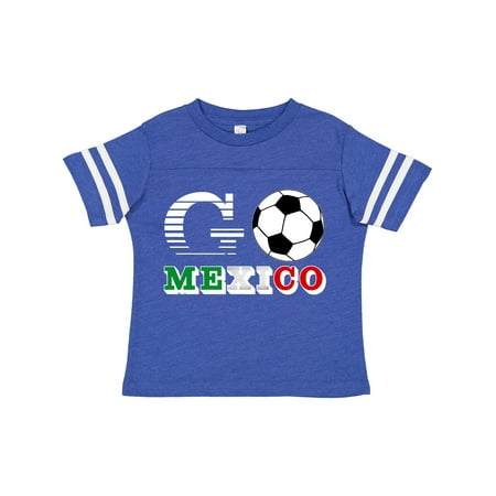 

Inktastic Go Mexico- Soccer Football Gift Toddler Boy or Toddler Girl T-Shirt
