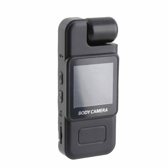 BIMZUC Cámara de Acción Portátil con Lente Giratorio 180 Grados Grabadora de Video de Bolsillo para Reuniones Ciclismo Pantalla a Color Alta Resolución 4K 9.4 cm / 3.7 inches