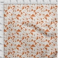 thumbnail image 4 of oneOone Cotton Cambric Orange Fabric Geometric Fabric For Sewing Printed Craft Fabric By The Yard 56 Inch Wide, 4 of 4