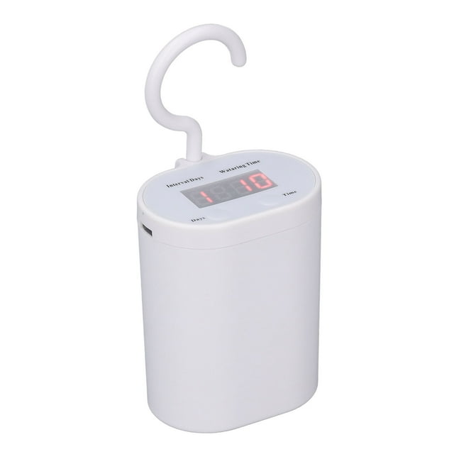 Automatic Watering System, Automatic Drip Irrigation Kit, Compact Plant Self Watering System with Timer White, Reliable Save Water Indoor Watering System for Potted